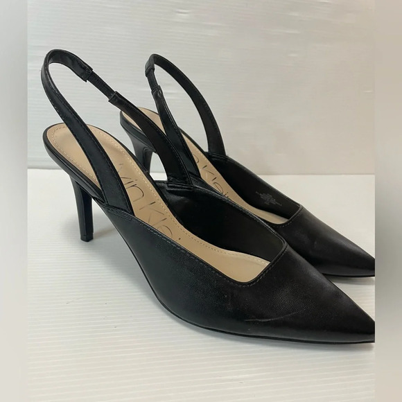 Calvin Klein Shoes - Calvin Klein Cinola Pointy Toe Slingback Pumps Size 8.5